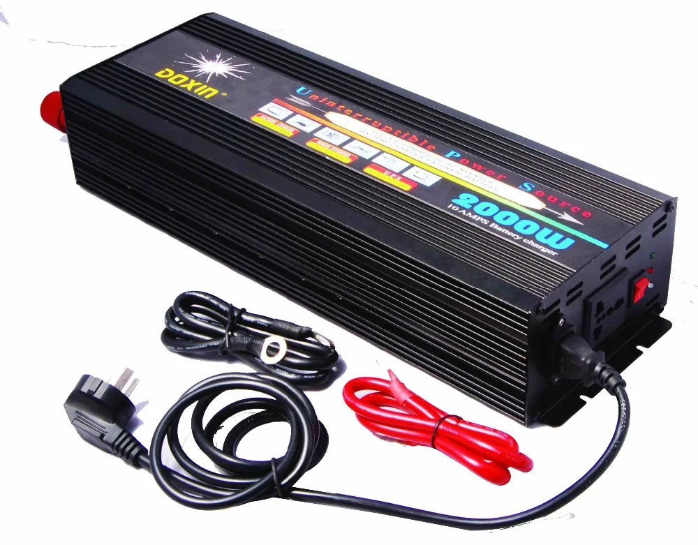 

DOXIN Brand 12v 220v 2000w UPS inverter with battery charger modified sine wave