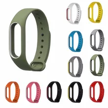 My Band 2 Strap Bracelet Wrist Strap for Xiao Mi Band 2 Watch XIO MI Band2 Accessories Smart Bracelet Silicone Sport Strap