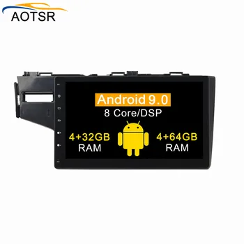 

Built in DSP 4+64G Android 9.0 car multimedia dvd player for HONDA FIT 2014 2015 GPS Navigation Car Radio stereo Video Head Unit
