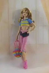 Подлинный чехол для куклы Барби одежда юбка модное платье Повседневная одежда пижамы