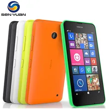 Nokia Lumia 630 мобильный телефон 3g Windows Phone четырехъядерный 4," wifi gps 5MP 8GB память две sim Lumia 630 мобильный телефон