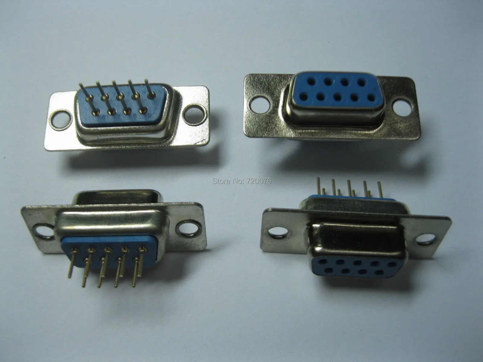 

80 pcs D-Sub 9 Pin Female PCB Connector for PC Use DIP