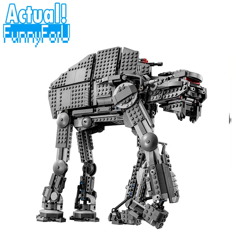

LEPIN 05130 First Order Star Heavy Assault Walker Wars 1541PCS Building Blocks Bricks toys for Children Compatible with 75189