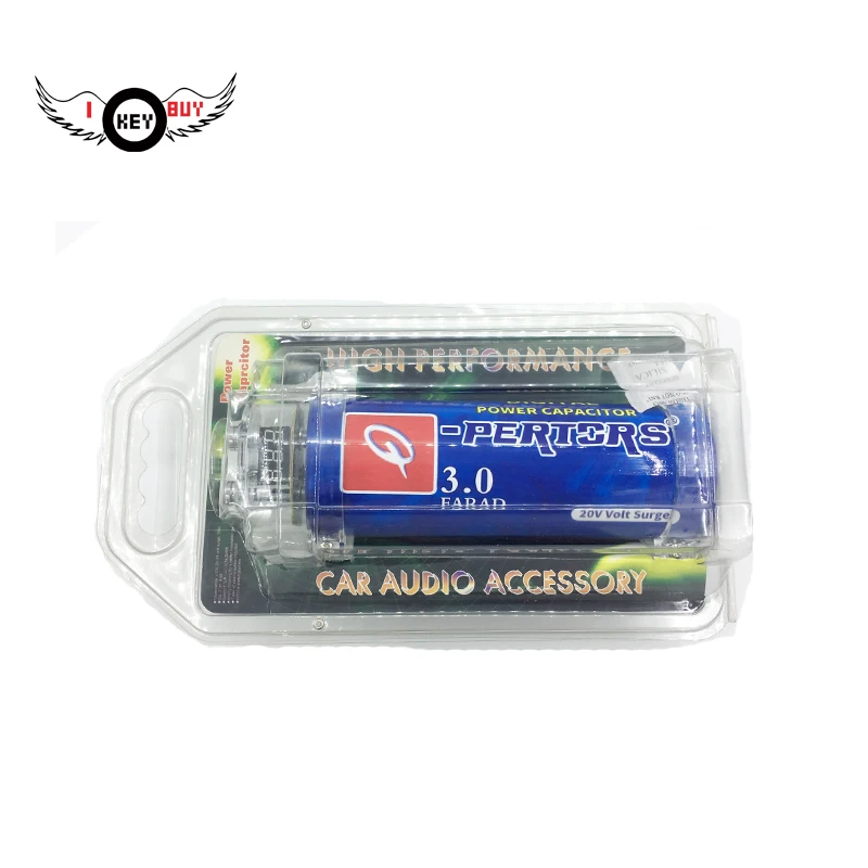 

I Key Buy Car Power 3.0 Farad Capacitor LED Voltage Display Car Audio Amplifier Capacitor Hybrid Digital Power Capacitors
