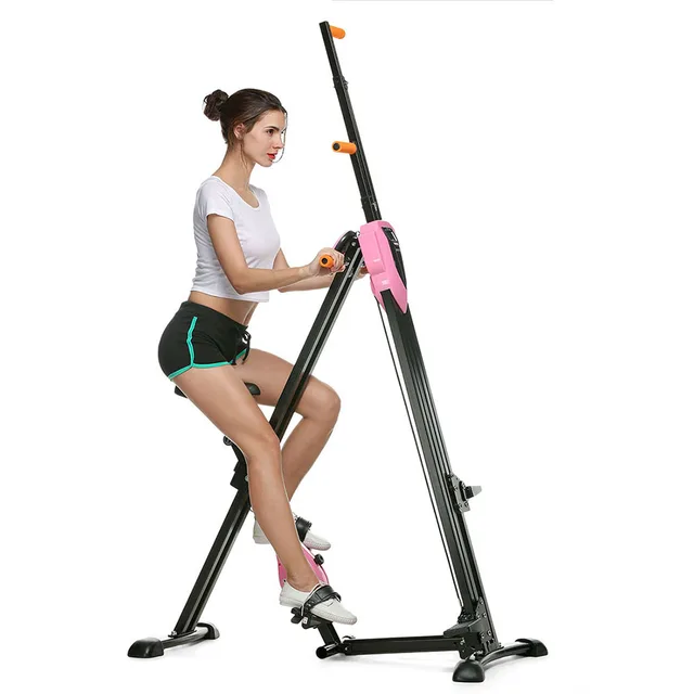 ANCHEER 2 in 1 Vertical Climber Exercise Bike Bicycle
