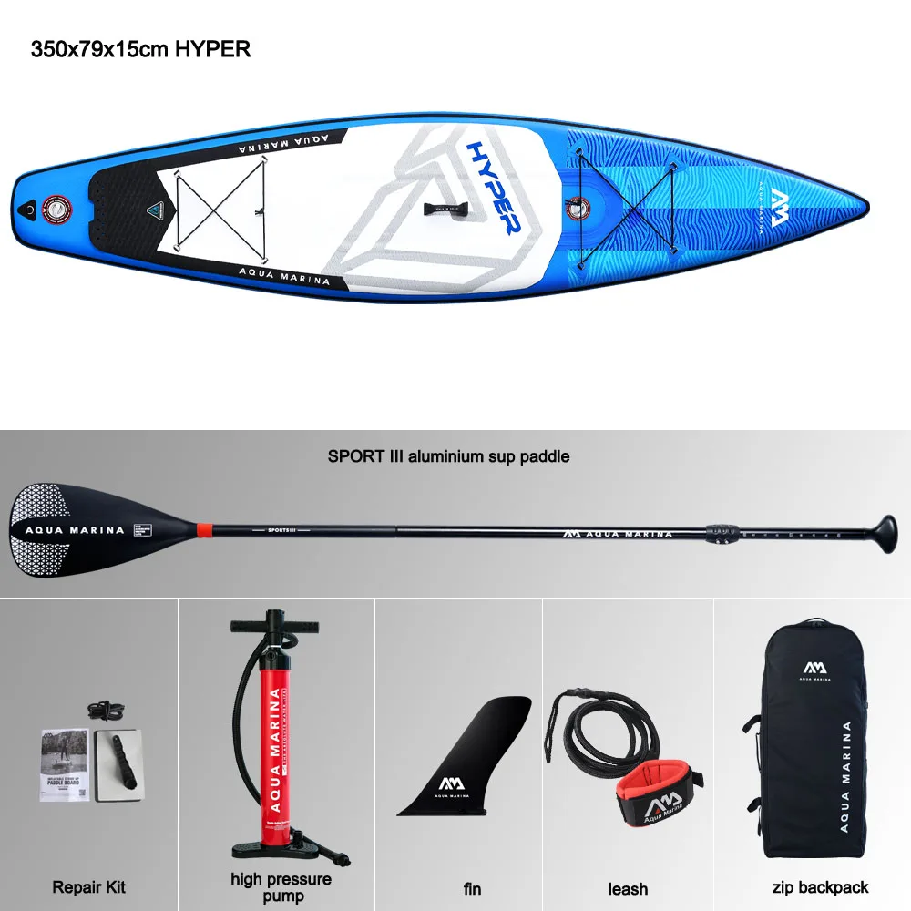 350*79*15 см АКВА МАРИНА гипер надувной sup стоячая весло доска надувная доска для серфинга быстрая гоночная скорость воды - Цвет: SET C