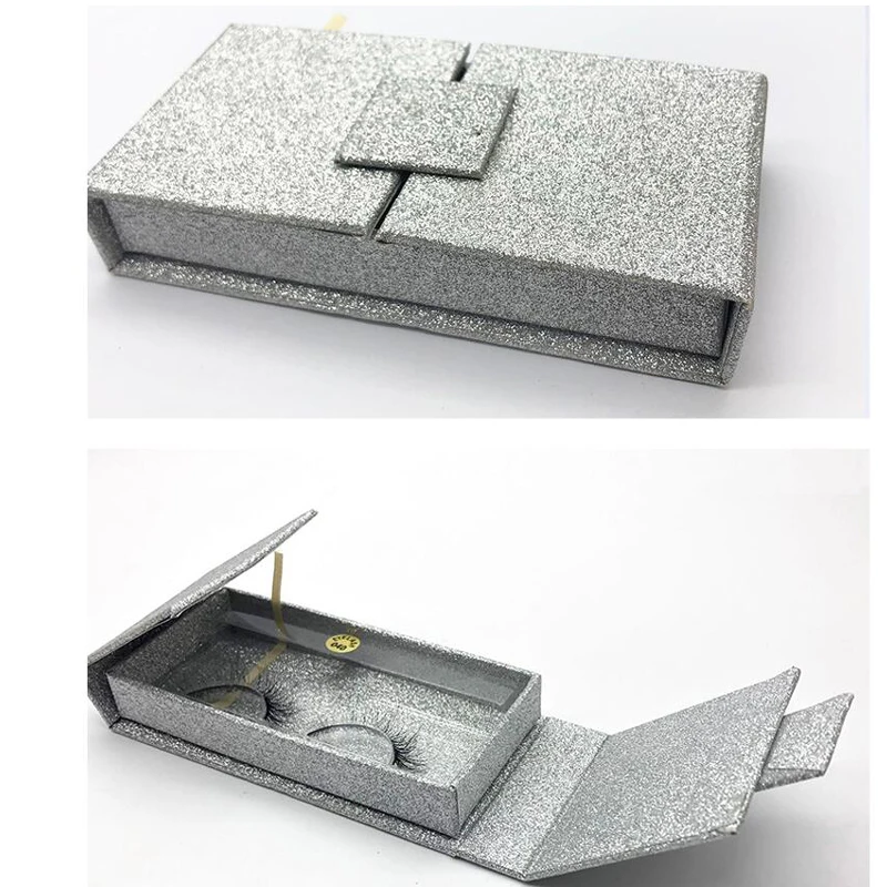 

NEW 500pcs square false eyelash packaging box custom logo fake 3d mink eyelashes boxes faux cils magnetic case lashes empty