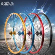 MEIJUN дисковый тормоз горного велосипеда колеса 26 дюймов 32 отверстия до и после колеса велосипеда алюминиевый сплав колеса велосипеда DIY Цвет