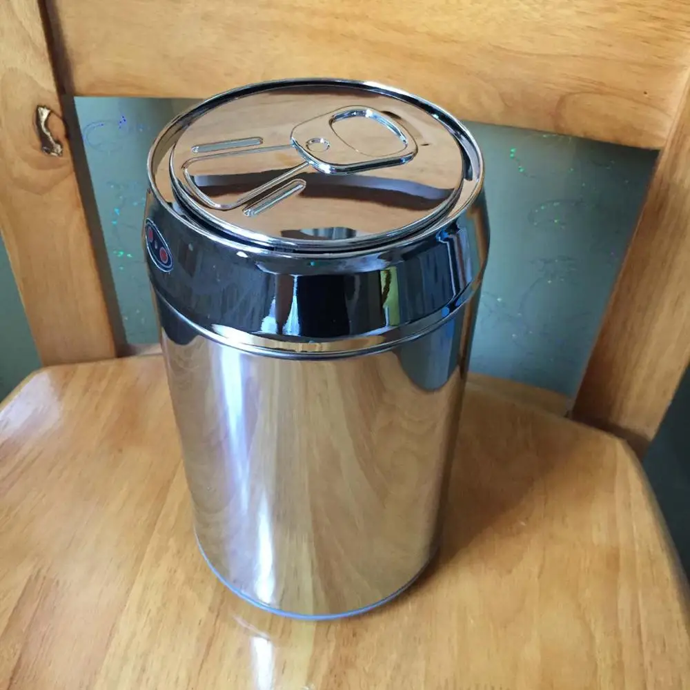 2L Mini Auto Open Close Waste Bin Sensor Garbage Can No Touch Trash Can