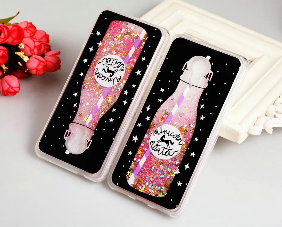 ICOQUE M5S Cases For Meizu M5S Case Luxury Quicksand Glitter Liquid Silicone m5s Case For Meizu M5S Case 5.2 Cover (1)