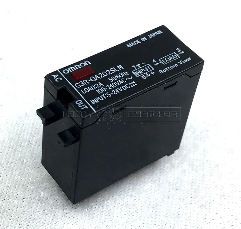 

Free shipping Original authentic Omron (Japan) OMRON solid state relay G3R-OA202SLN 0A202SLN