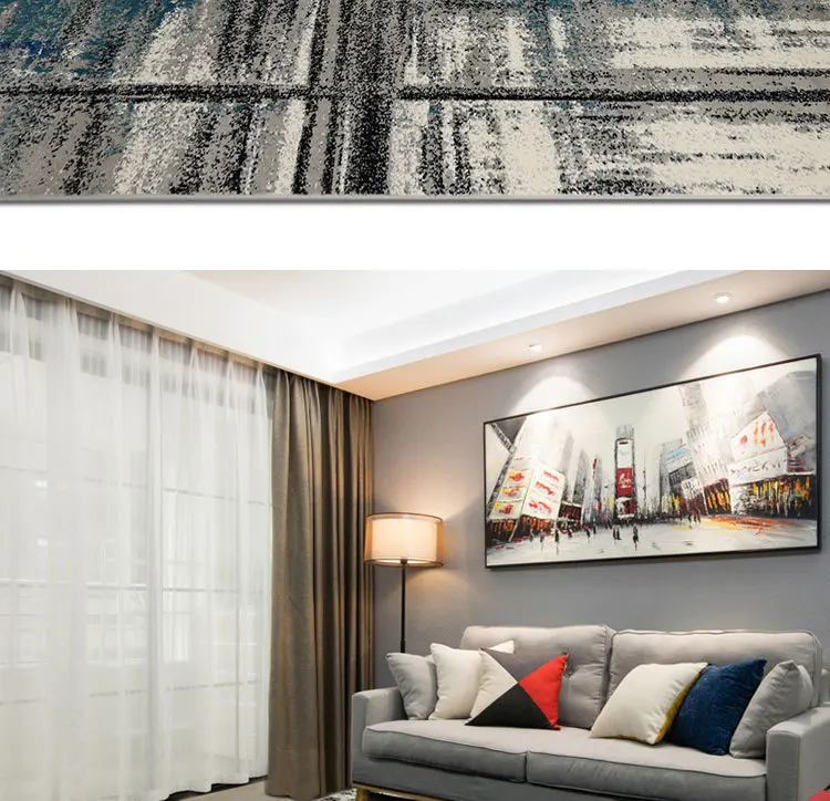 Nordic Стиль абстрактный Творческий Дизайн ковры для Гостиная Спальня детские комнаты ковры Главная ковровое покрытие двери коврик Лидер продаж коврик