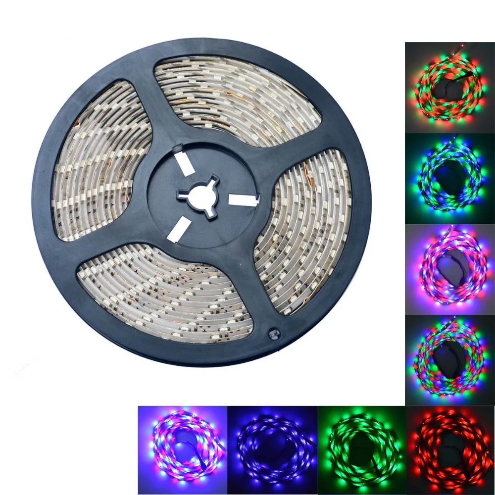 

Waterproof 35W 300-5050 SMD RGB LED Light Strip (DC 12V / 5m)