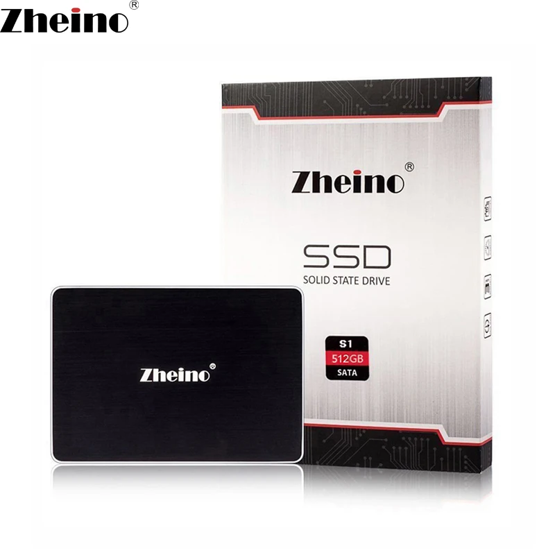 Zheino SSD 512 GB SATAIII 2D MLC SATA3 2 5 дюйма Internal Solid State Drive Металлический корпус 7 мм для