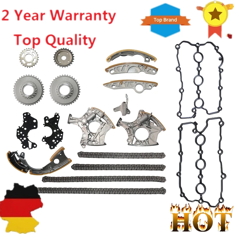 

AP01 06E 109 218 H,06E109217H, 06E109218H Timing Chain Tensioner Set For Audi A4/A6/A4 2,4l 3,2l FSI V6 BDW AUK BKH BPK