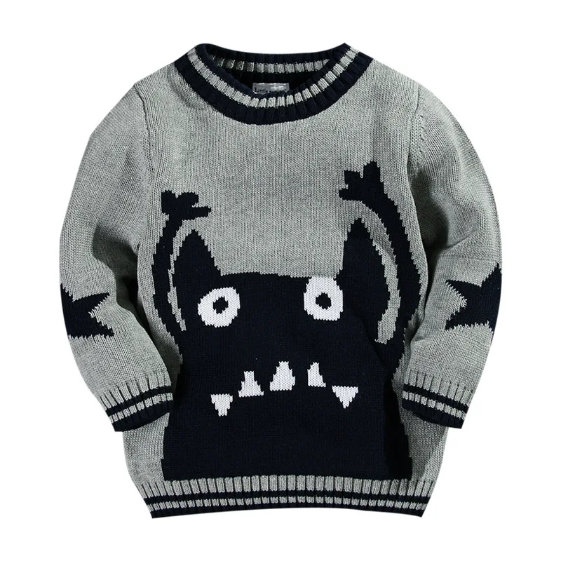 Boy sweaters 100% cotton cartoon character toddler boys sweater kids cardigan pull enfant fille hiver