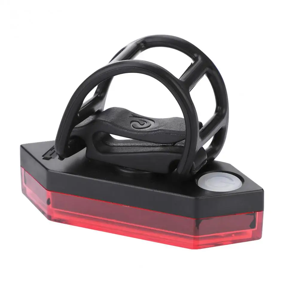 Perfect Bike Lamp Outdoor Waterproof USB Charging Bike Rear Saddle Lamp Tail Safety Warning Red Light Night Riding Accessory 6
