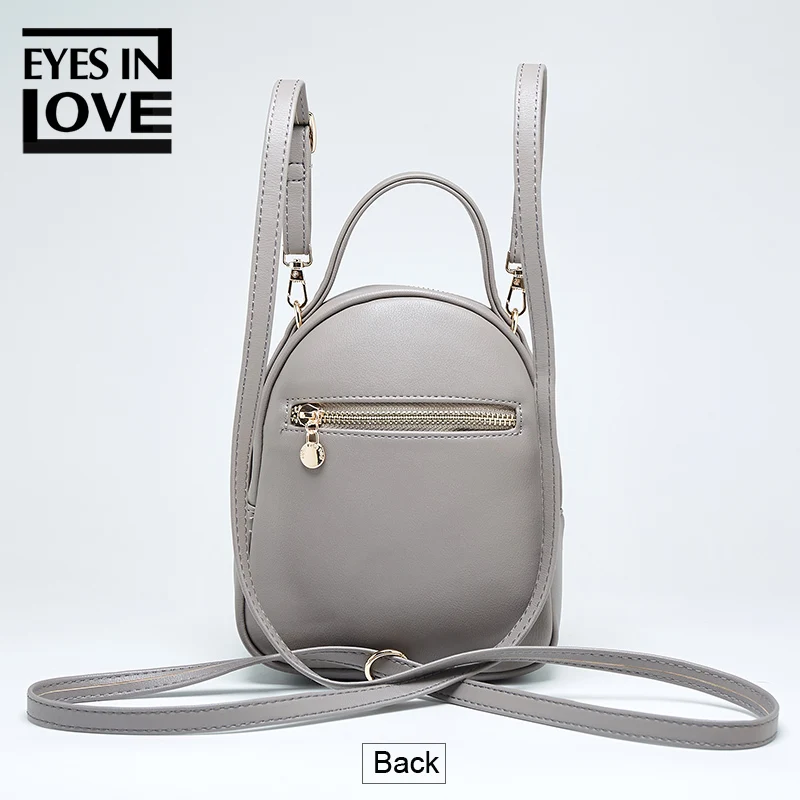 Moda cremallera diseño elemento Mochila Mini tamaño cuero alta calidad pequeño Mochila mujer monedero Moda cremallera diseño elemento Mochila Mini tamaño cuero alta calidad pequeño Mochila mujer monedero