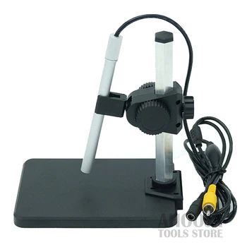 

600X LED Digital Electron Biological Microscope Endoscope Zoom Camera Magnifier + Lift Stand For PCB Motherboard Repairing