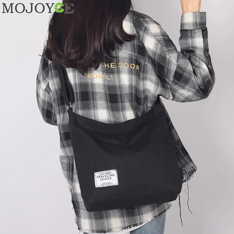 Canvas Crossbody Shoulder Bags Women Girls Totes Casual Messenger Handbags