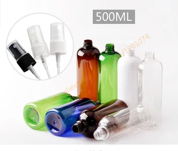 

500ml white PET plastic perfume bottle,flat shoulder ,mist sprayer bottle,Perfume atomizer PET bottle,perfume container