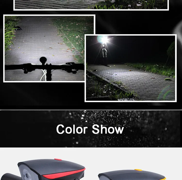Waterproof Bicycle Light Sounds Trumpet (8)