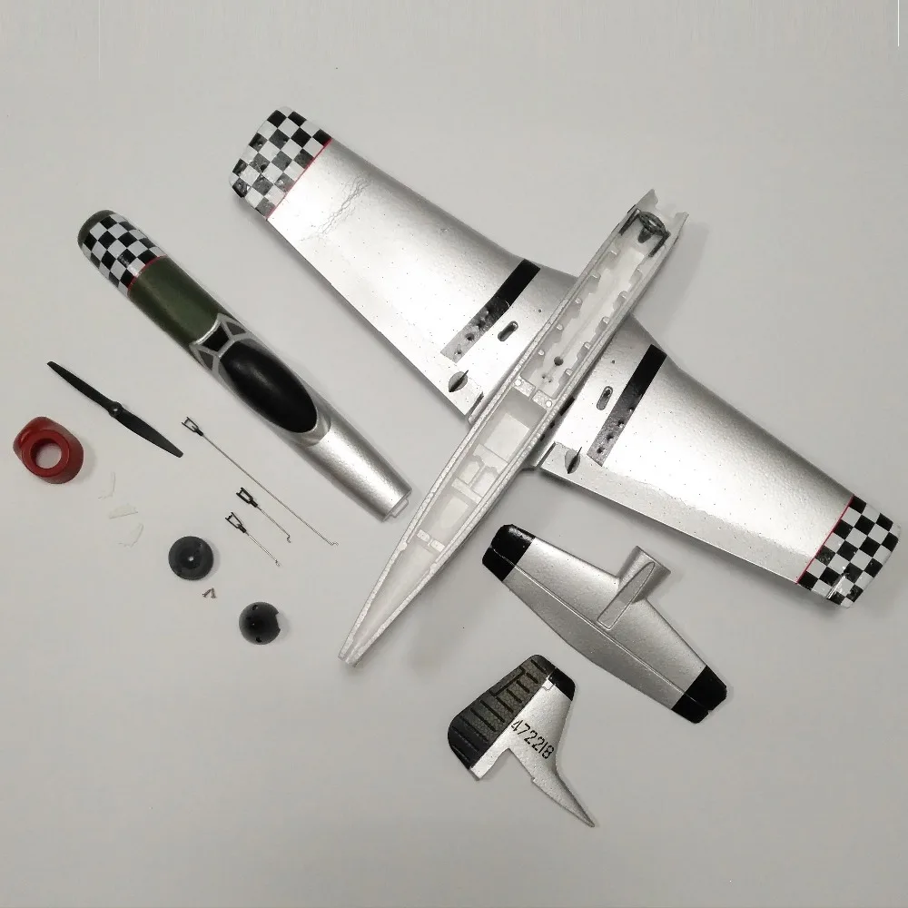 650 мм P51 мини электрический RC Warbird модель игрушки|Радиоуправляемые самолеты| |