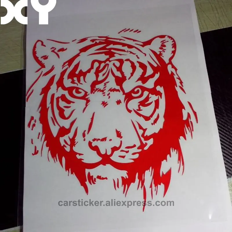 

High Quality New Style Reflective Tiger Car Stickers and Vinyl Decals for Volkswagen Polo Golf Jetta Drop Shipping