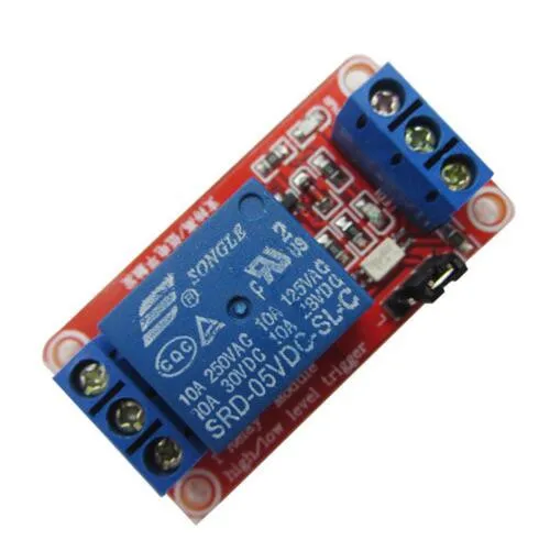 2 Pack 2pcs 1-Channel Power Relay with Optoisolator
