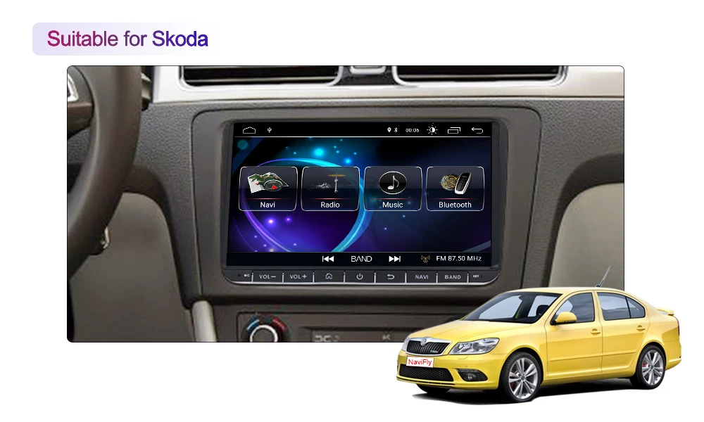 MEKEDE Android 8,1 автомобильный gps-навигация, dvd-плеер для golf 4 golf 5 6 touran passat B6 caddy transporter t5 polo