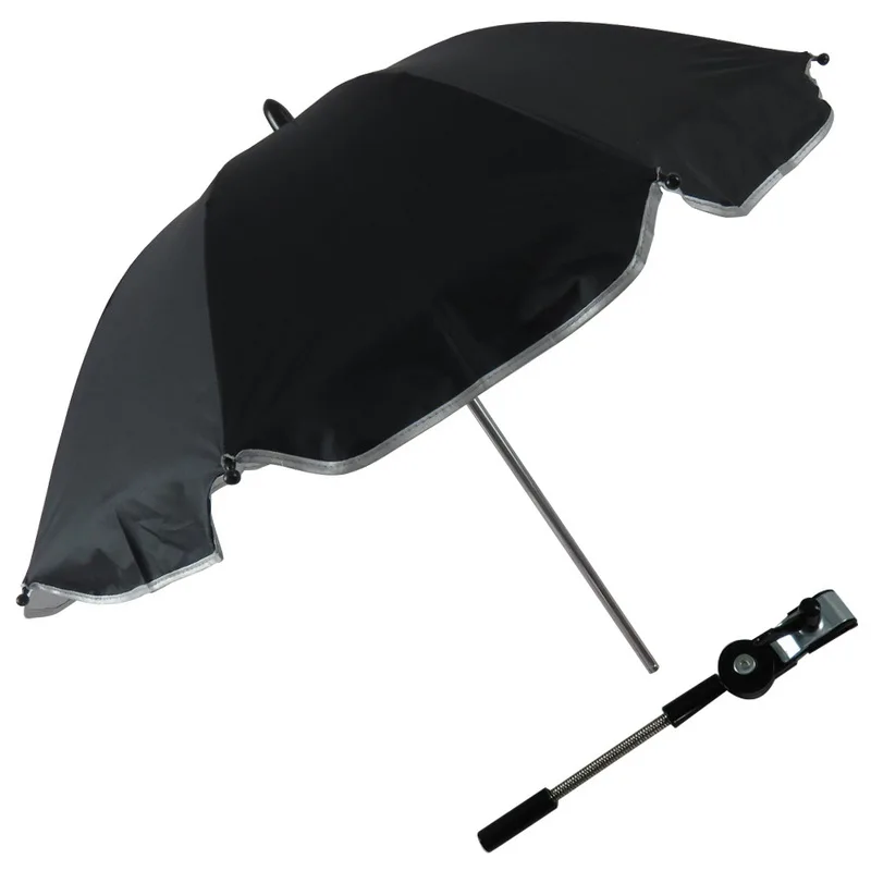 8 k Unbrella детей детская коляска держатель Гибкая складной зонтик с УФ-защитой большой прямо коляска зонты, дождь Z511