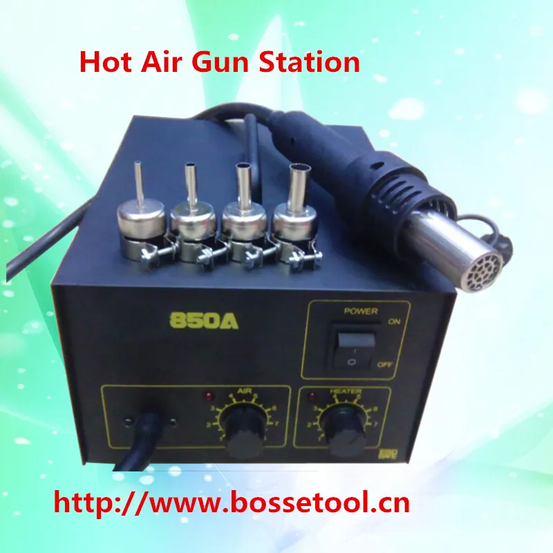 

850A Hot Air Soldering Station Suitable for SMD Rework Soldering Work