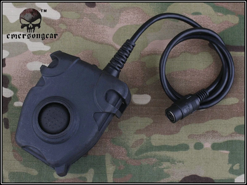 EmersonGear Peltor PTT тактические наушники PELTOR PTT Push To гарнитура адаптер радио страйкбол военный радио использование