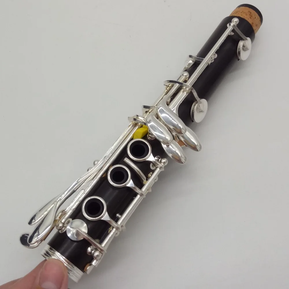 Ebony Blackwood Clarinet R13 PRESTIGE Professional Bb Clarinets Bakelite 17 Keys Mouthpiece Reeds