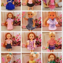 100 шт. подарок на день рождения для девочек Повседневное платье аксессуары для куклы Барби сестричка Келли