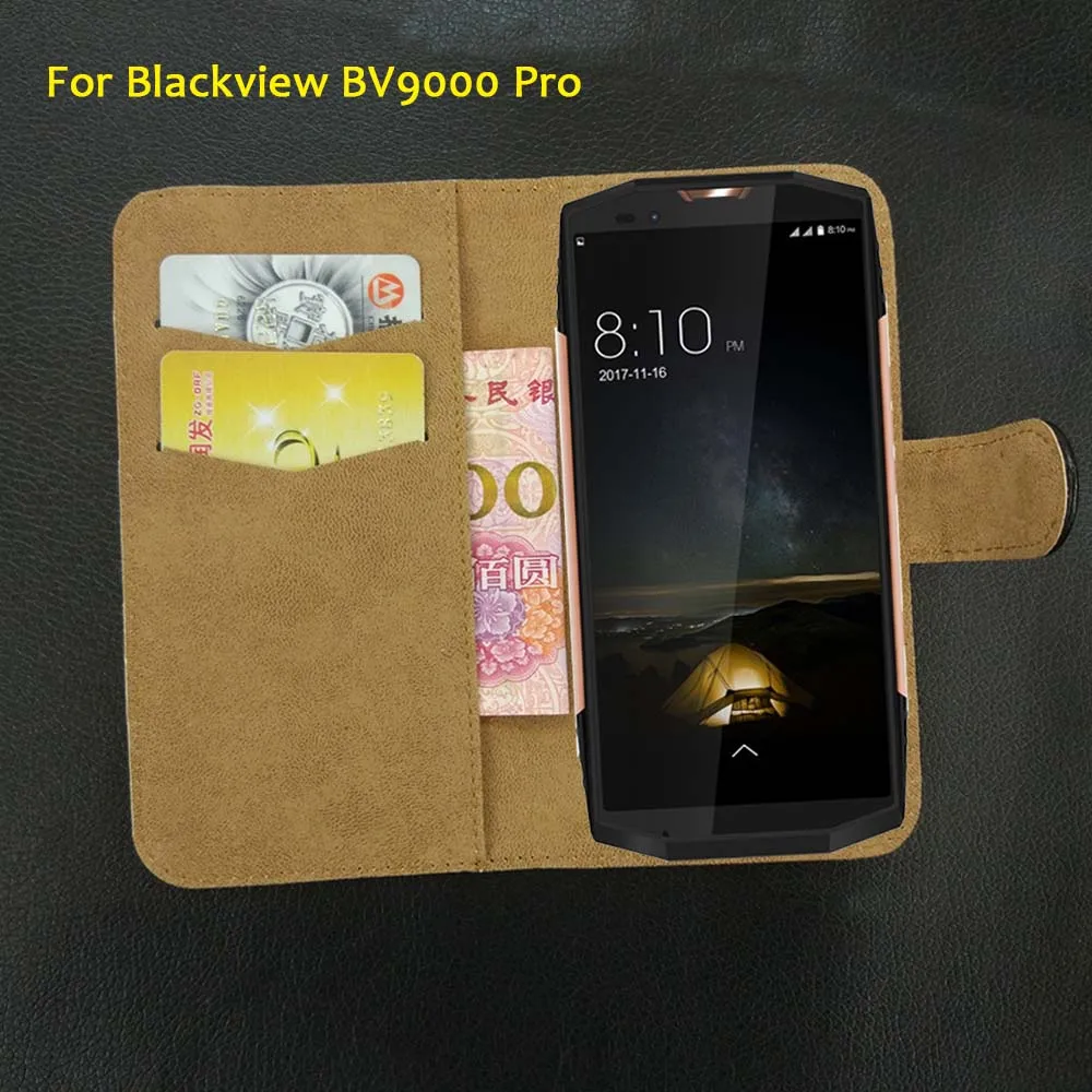 6 видов цветов супер! Чехол для телефона Blackview BV9000 Pro кожаный роскошный