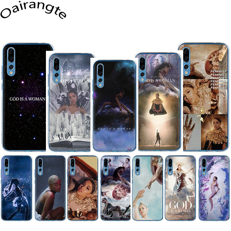 

Ariana Grande God woman Hard Phone Cover Case for Huawei Honor 6A 6C Pro 7A 2GB 3GB Pro 7X 8 C Lite X 9 10 Lite Play