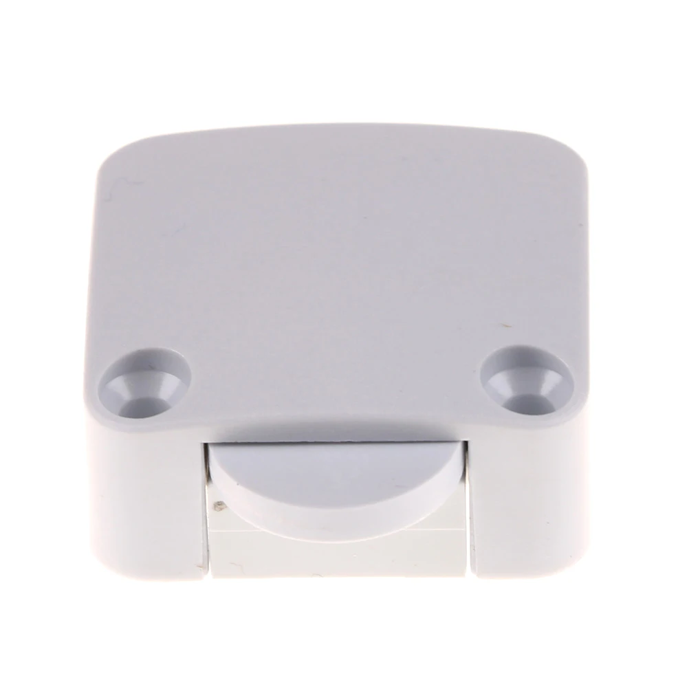 202A переключатель автоматического сброса шкаф выключатель освещения в шкафу дверной контрольный переключатель для домашний шкаф для мебели светильник в шкаф выключателя - Цвет: Белый