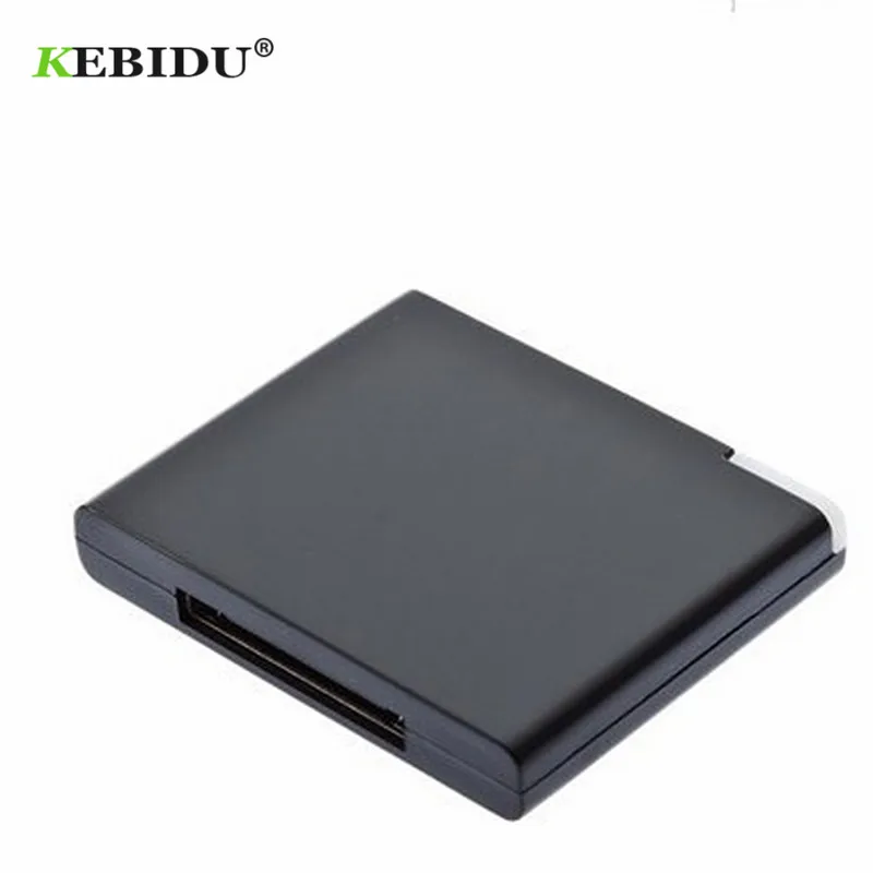 KEBIDU Bluetooth v2.1 A2DP музыкальный приемник адаптер 30 Pin док-разъем для iPad iPod iPhone Apple динамик 30 Pin приемник