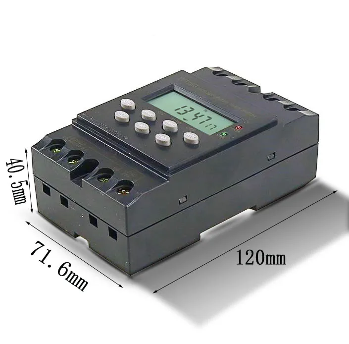 ZYT16G-1a английская версия, Еженедельный 7 дней программируемый цифровой таймер реле управление Программируемый таймер 220 В