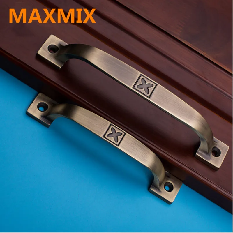 MAXMIX 5pcs Simple surface mounted Drawer handle Cupboard Wardrobe Door