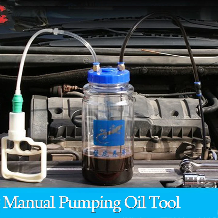 

MR CARTOOL Universal Manual Oil Change Suction Vacuum Pump Automobiles Tire Repair Tools 2L