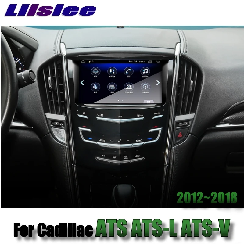 Для Cadillac ATS ATS-L ATS-V 2012~ Liislee автомобильный мультимедийный плеер навигационная система, стереомагнитола радио карты gps навигация