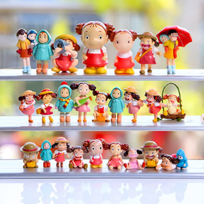 Miyazaki hayao totoro micro landscape xiaomei gardening decoration micro landscape potted children interactive gifts
