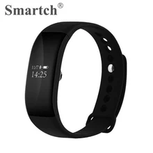 Smartch V66 Bluetooth Smart Браслет, пульса Мониторы смарт-группы, спортивной деятельности Фитнес трекер, Мода Смарт Браслет