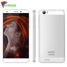 Оригинальный Oukitel K6000 Мобильный телефон 5.5 «HD Android 5.1 6000 мАч Батарея смартфон MTK6735P 4 ядра 2 г Оперативная память 16 г Встроенная память телефона