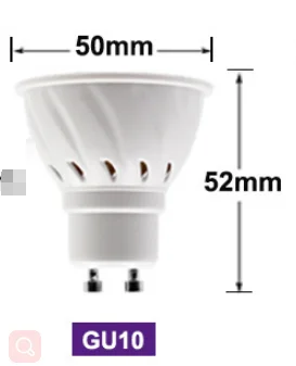 Новейший Точечный светильник, светильник для выращивания E27/GU10/E14 MR16 220 В, фитолампа, полный спектр, светодиодный светильник для выращивания, E27 Светодиодный светильник для выращивания растений - Испускаемый цвет: GU10
