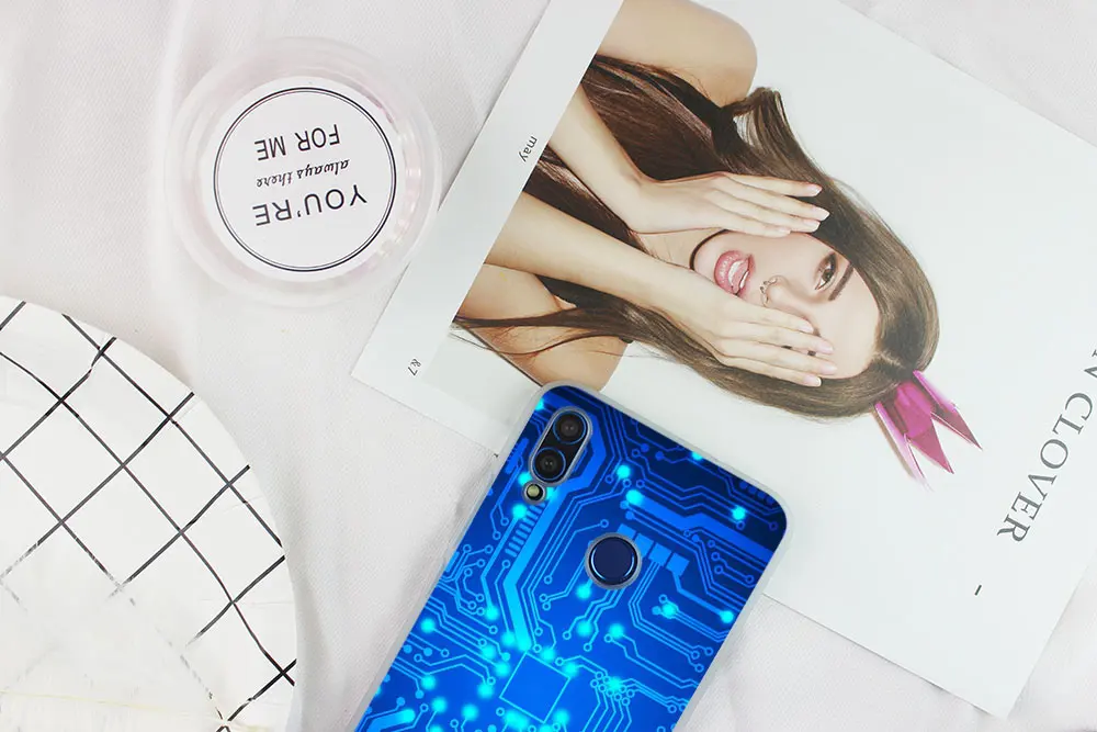 Технологическая печатная плата мягкий чехол из ТПУ для Huawei Honor 30 20 10 9 Lite 9a 8a 7a Pro 10X
