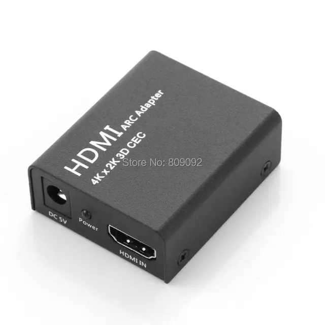 Best Price HDMI ARC Adapter with CEC and Optical Toslink Audio Output Support HDMI 4K*2K CEC With  Metal Quality