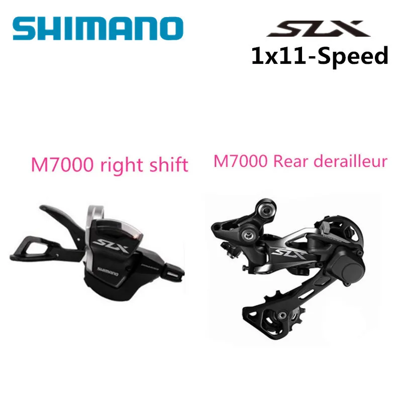 

SHIMANO SLX M7000 11 Speed 2PCS MTB bicycle bike M7000 right Trigger Shifter + M7000 Rear derailleur GS